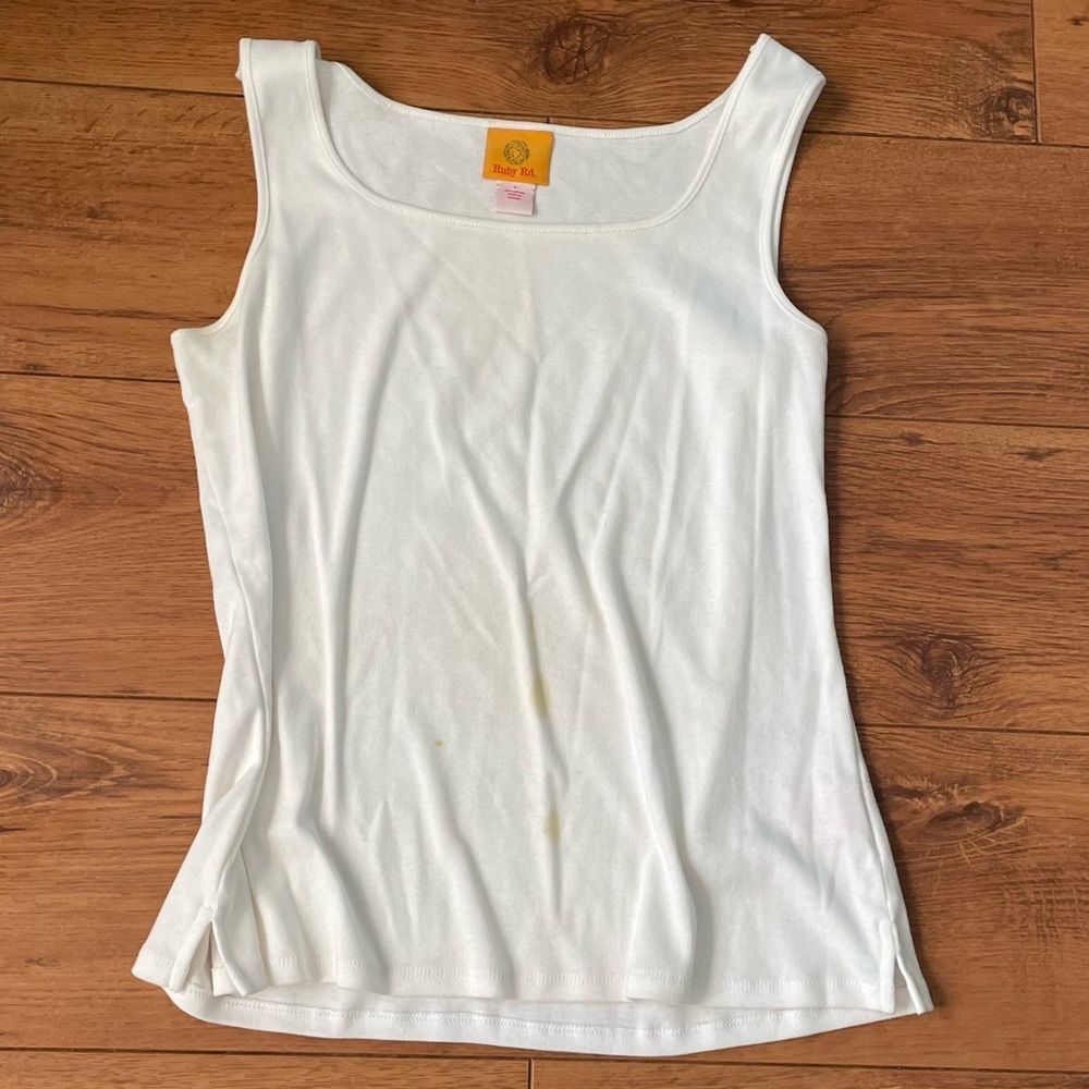 Ruby Rd while blouse -14 - Picture 4 of 4